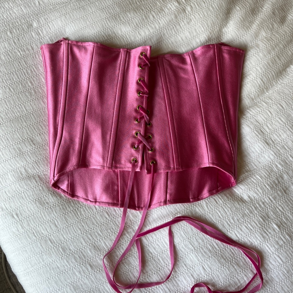 Rezek Studio Watermelon fuchsia Corset - Picture 3 of 10